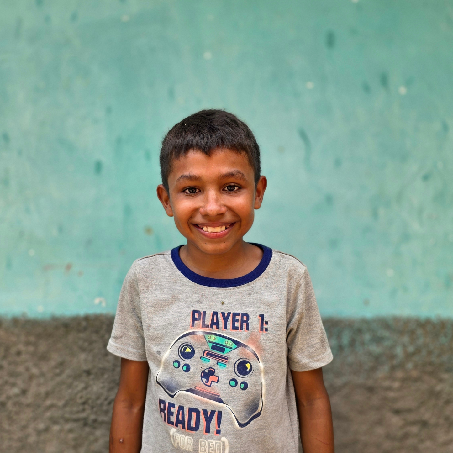 Sponsor Jose Sanchez (10 years old)