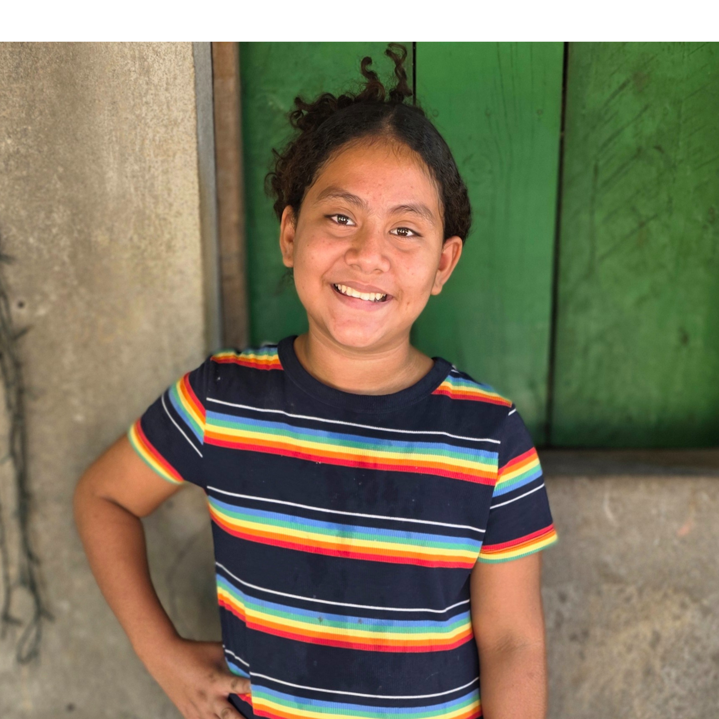 Sponsor Aslin (10 years old)