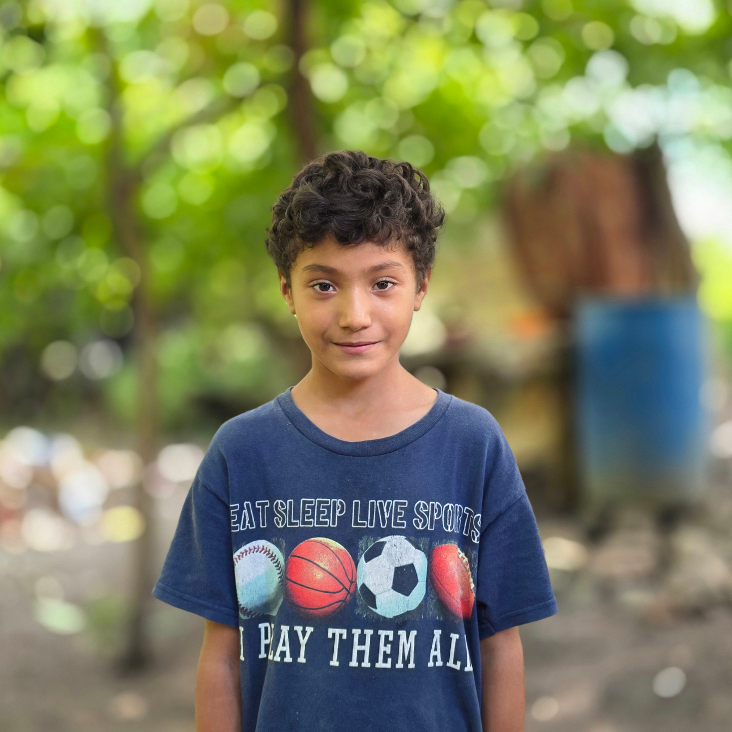 Sponsor Luis (9 years old)