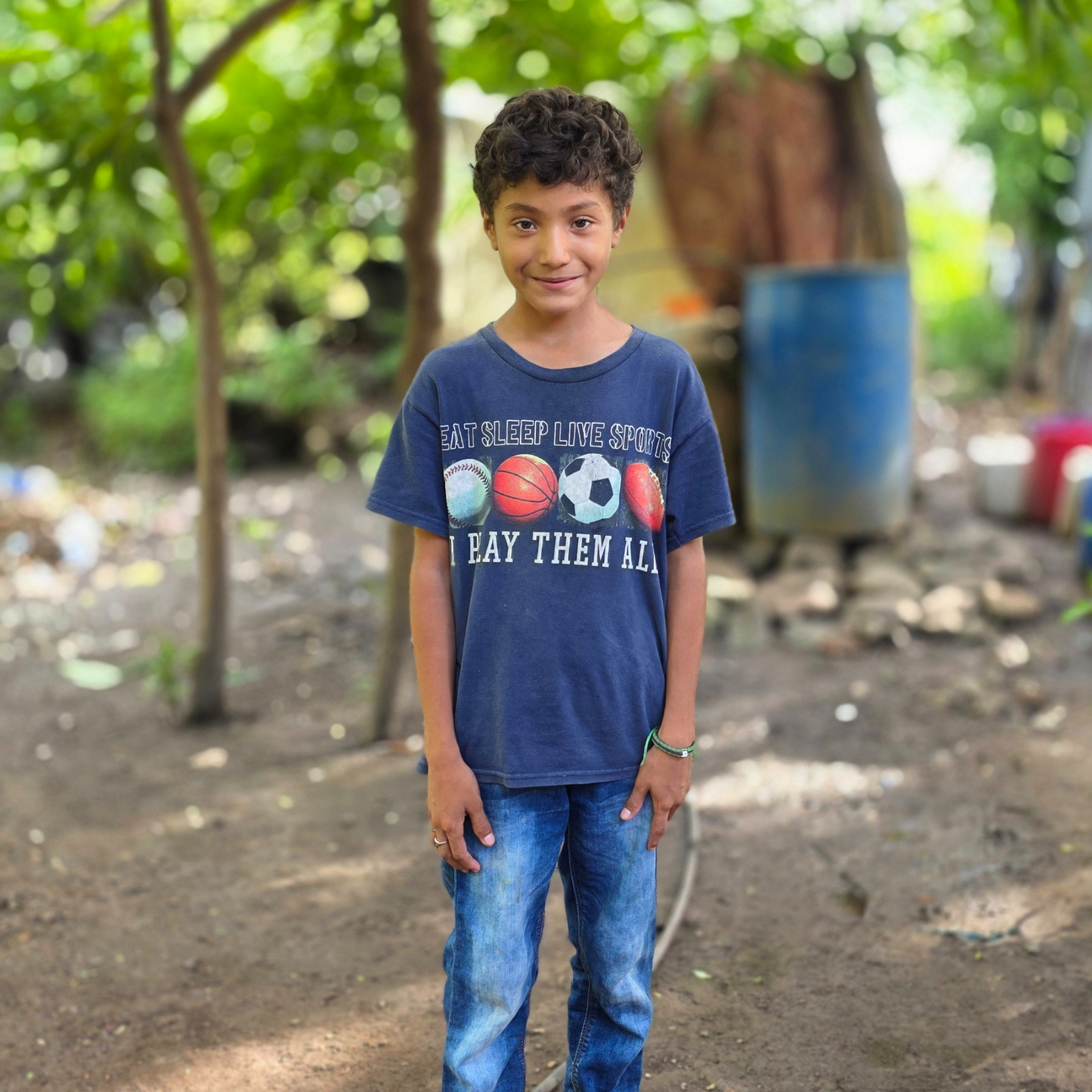 Sponsor Luis (9 years old)