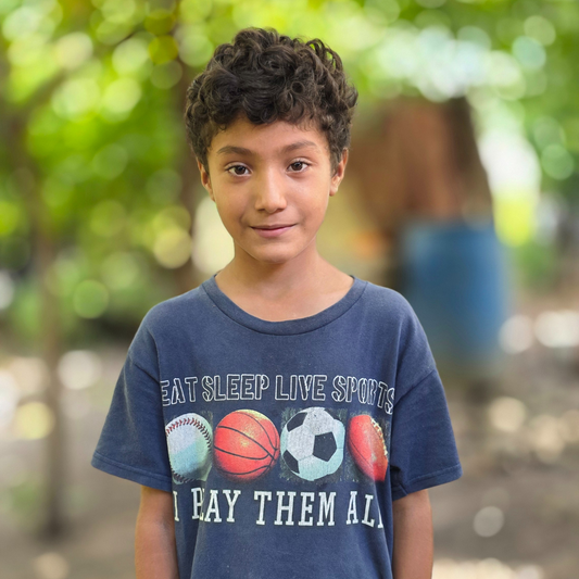 Sponsor Luis (9 years old)
