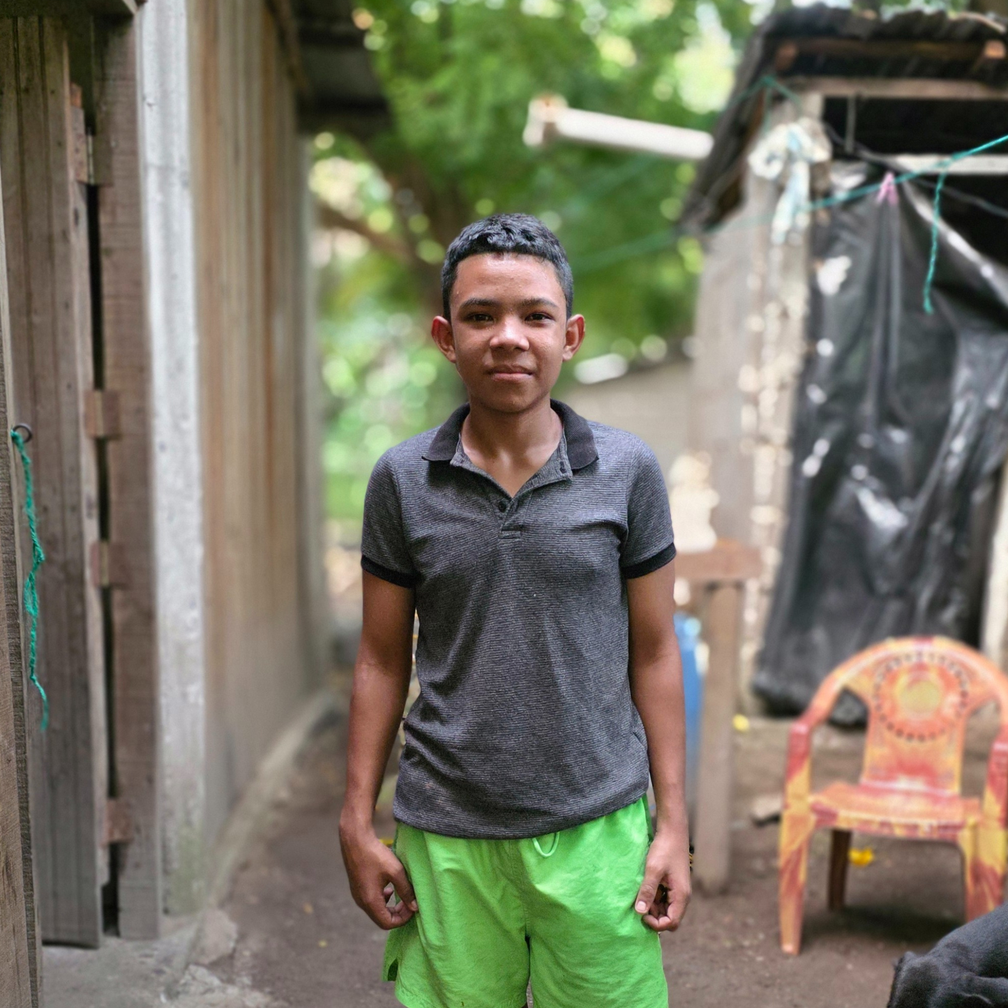 Sponsor Cristian (13 years old)