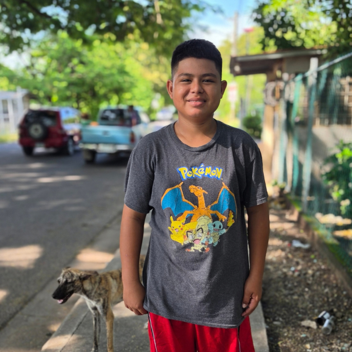 Sponsor Jose Oniel (14 years old)